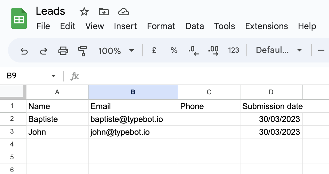 Google Analytics block